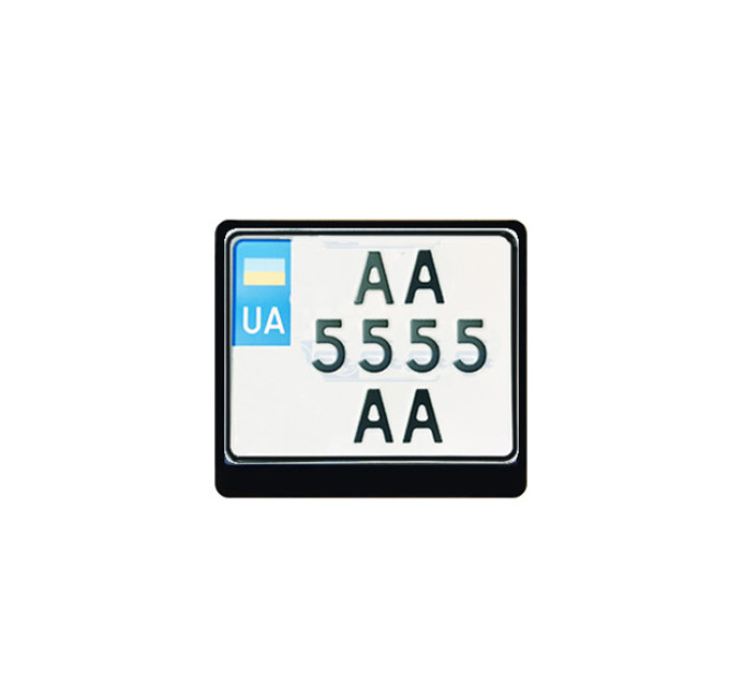 Мотоциклетна рамка для номера: стиль та безпека!