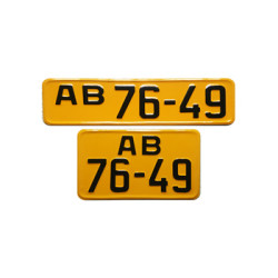 Номери на авто до 1958 року