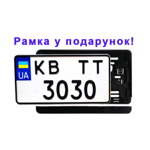 Американскі номери з 2019 року (новий ДСТУ)