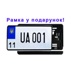 Іменний номерний знак американського формату
