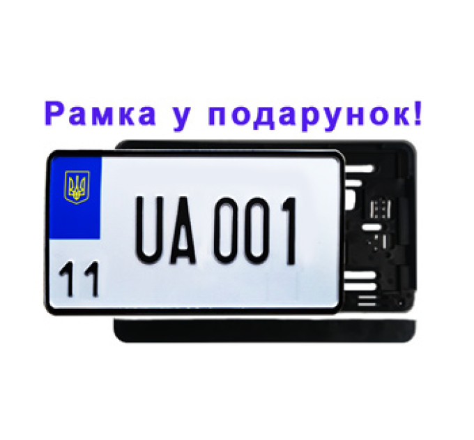 Іменний номерний знак американського формату: особливості та використання