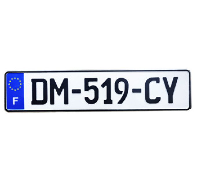 Сувенірні номери - незабутні пам'ятки іноземної реєстрації