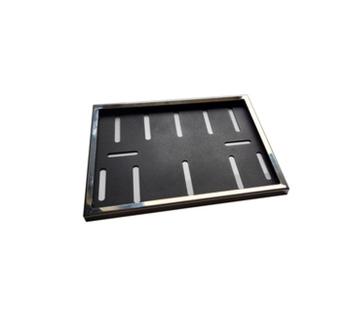 "Хромована металева рамка для мотоциклетного номера"